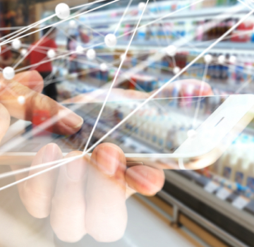 Display case graphic